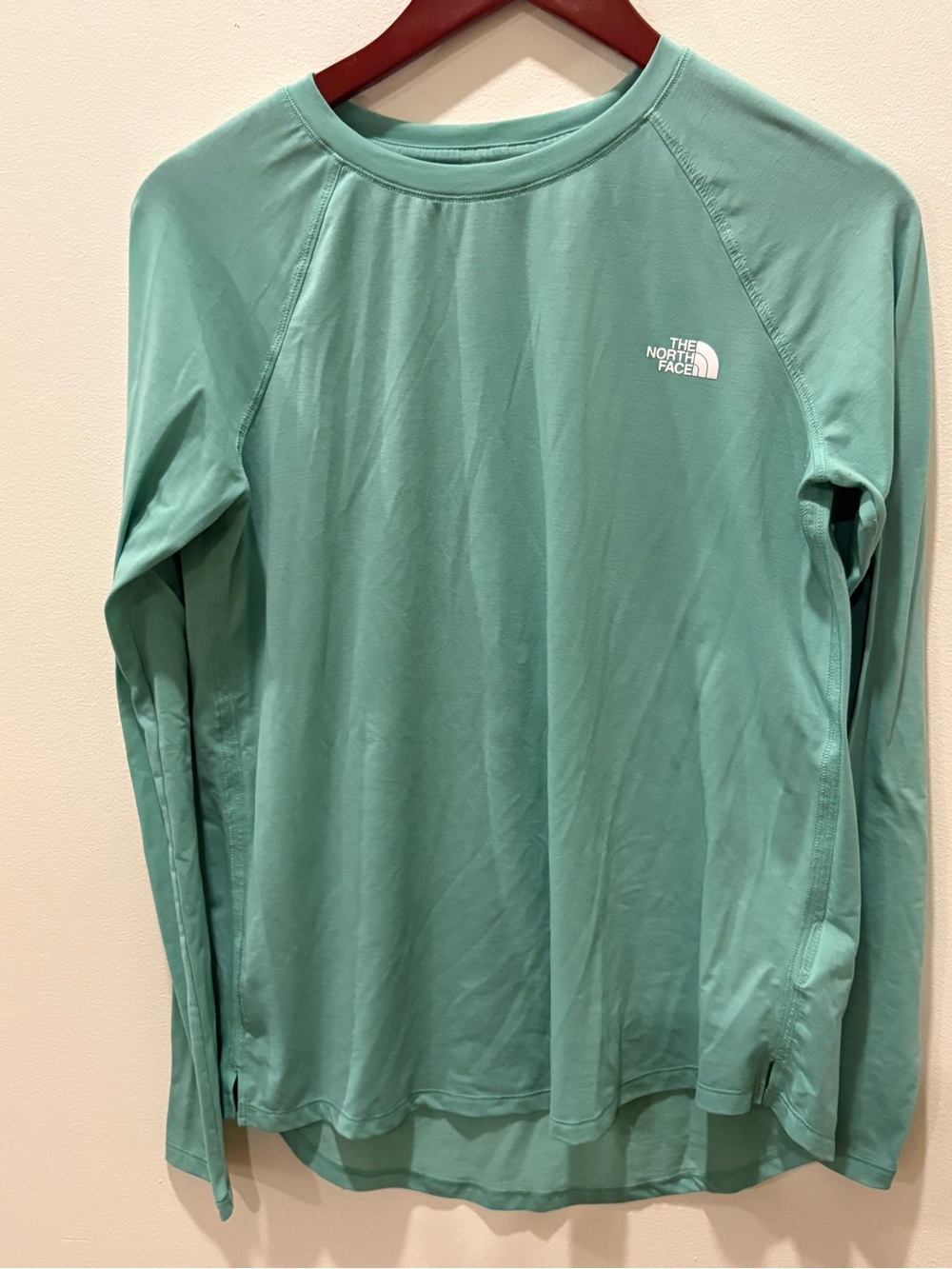 The North Face Women's Long Sleeve Performance Tee - Mint Green